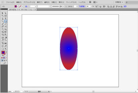 楕円グラデーション失敗