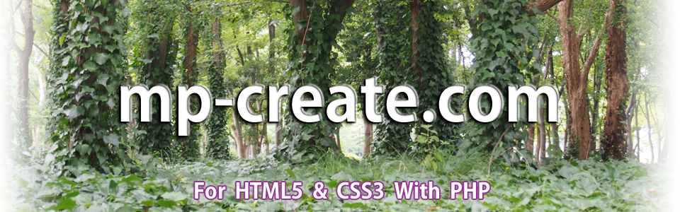 mp-create for HTML5 & CSS3 with PHP